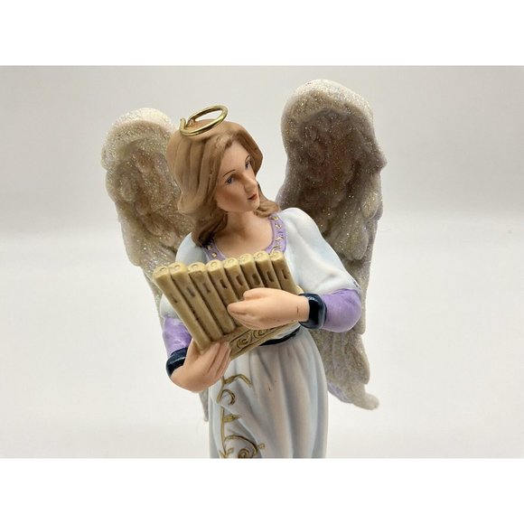 Heavens Melody Angel Figurine Thomas Kinkade Nativity Collection Limited Edition - Picture 7 of 16